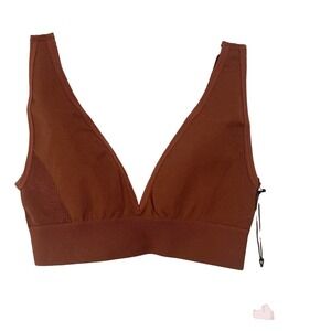 WeWoreWhat V-Neck Bra Top Sz Small NWT $68